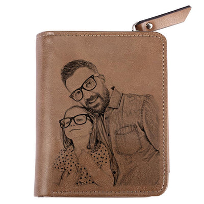 Cartera Hombre Personalizada con sus iniciales o nombre corto.